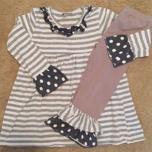 Boutique style girls outfit